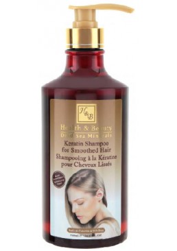 Шампунь Health & Beauty для волос с кератином, 780 мл 